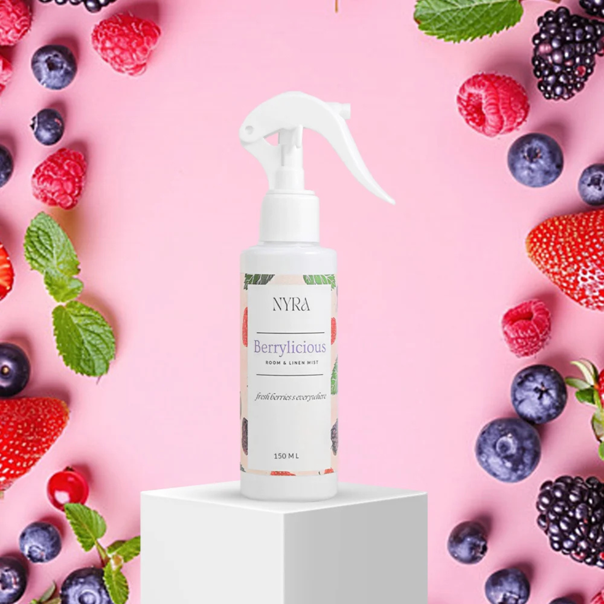 Berrylicious Room & Linen Mist | Water-Based Fabric & Space Freshener