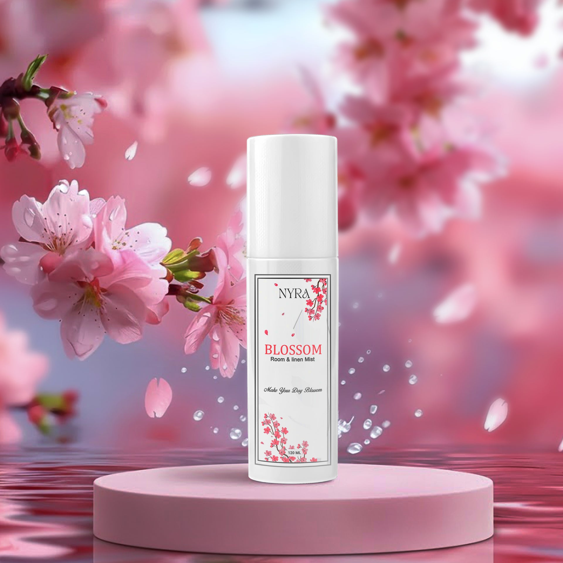 Luxe Blanc Blossom Room & Linen Mist | Water-Based Fabric & Space Freshener