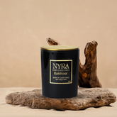 Bakhoor Luxury Candle – Handcrafted Soy & Beeswax Blend