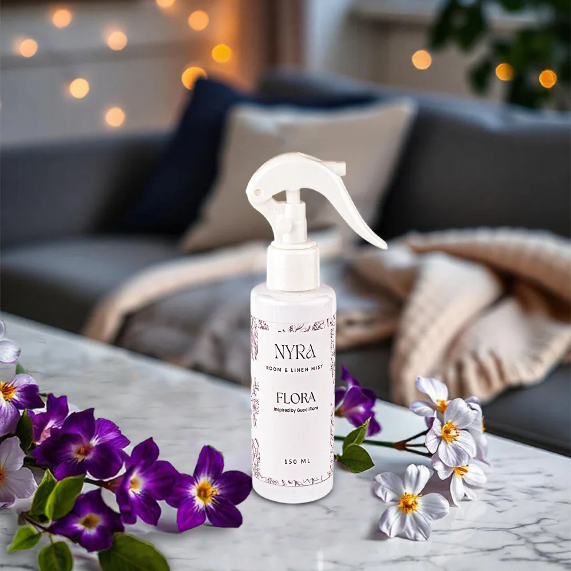 Flora Room & Linen Mist | Water-Based Fabric & Space Freshener