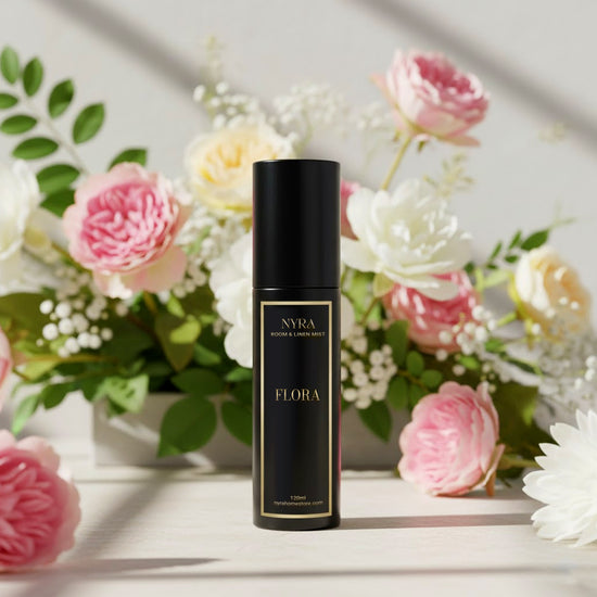 Luxe Noir Flora Room & Linen Mist | Water-Based Fabric & Space Freshener