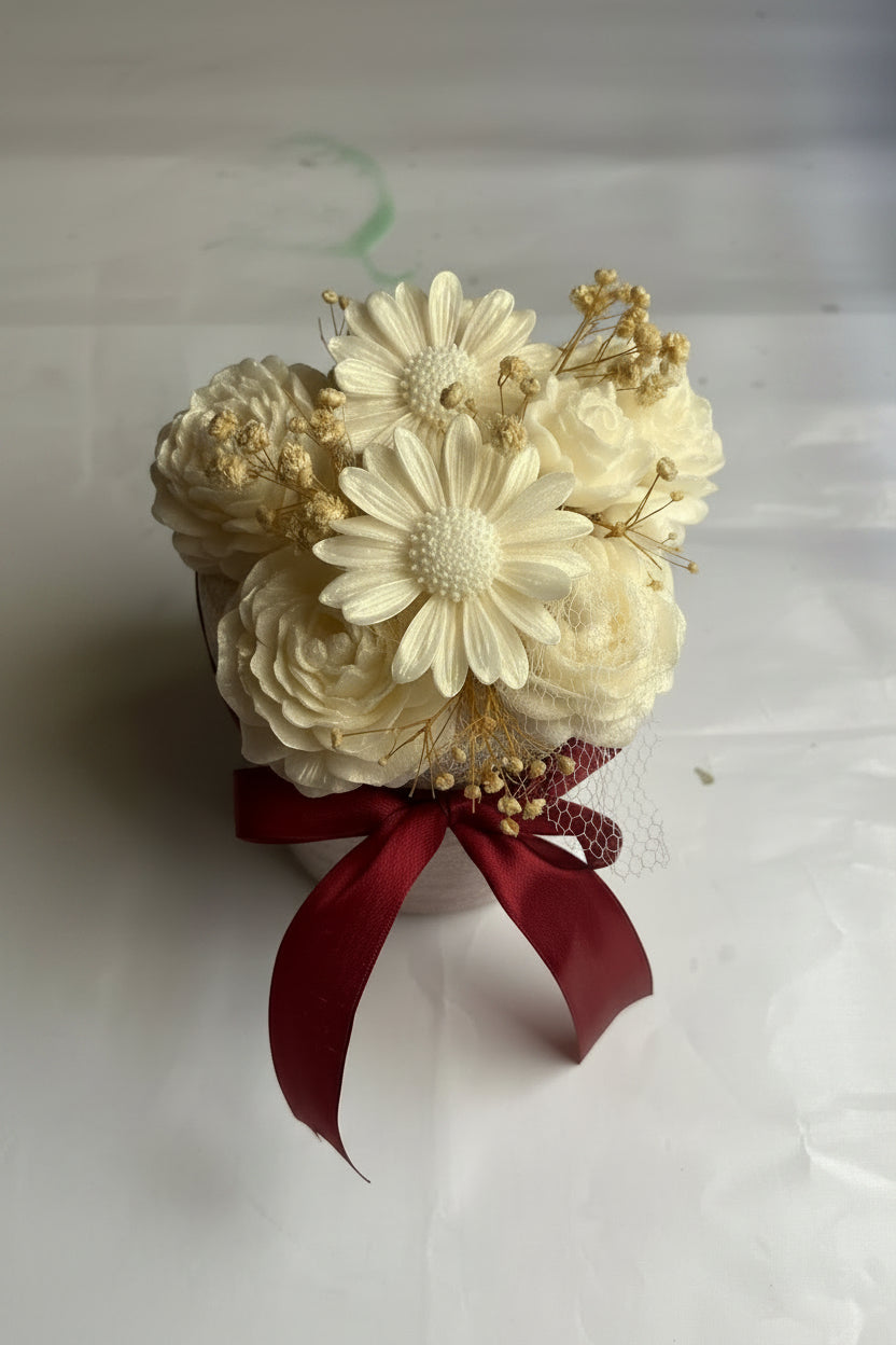 Elegance mini Candle Bouquet - karachi only
