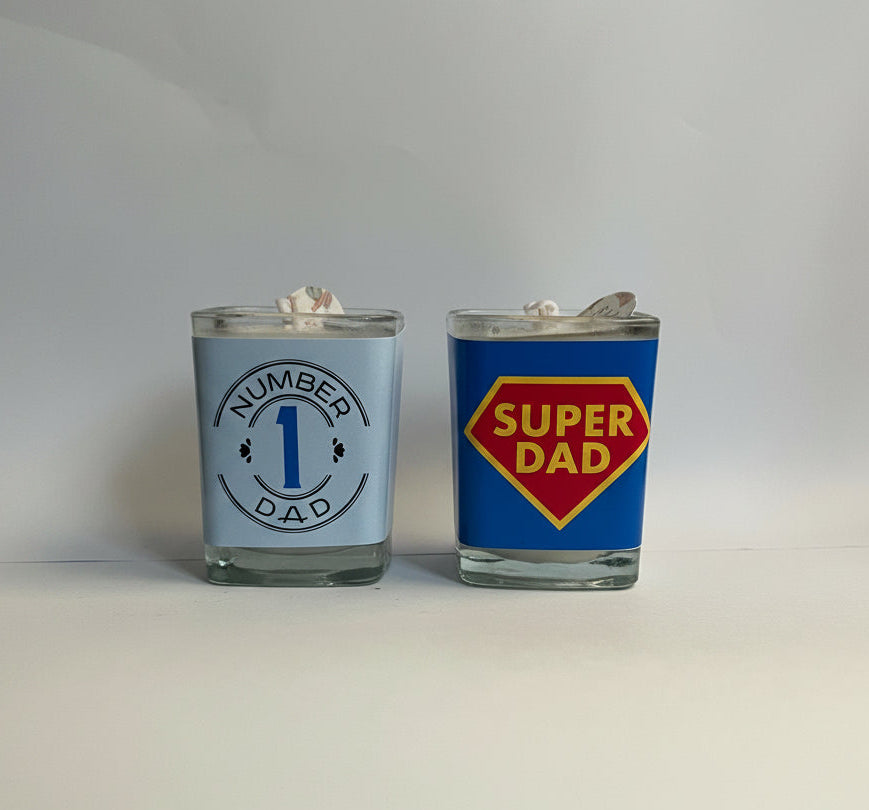 Fathers Day Candle duo Box of 2