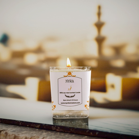 Oud Scented Candle – Mini  Jar