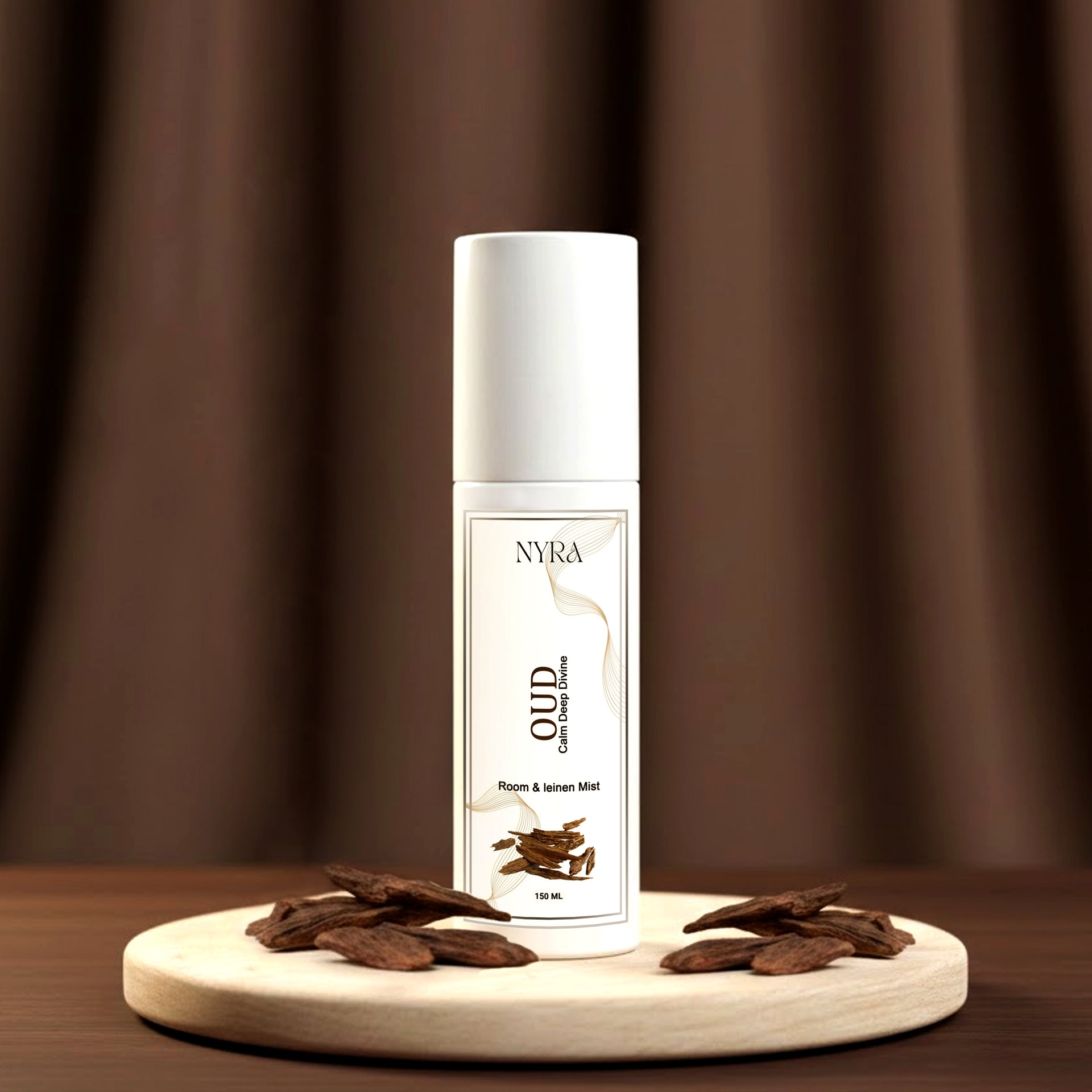 Luxe Blanc Oud Room & Linen Mist | Water-Based Fabric & Space Freshener