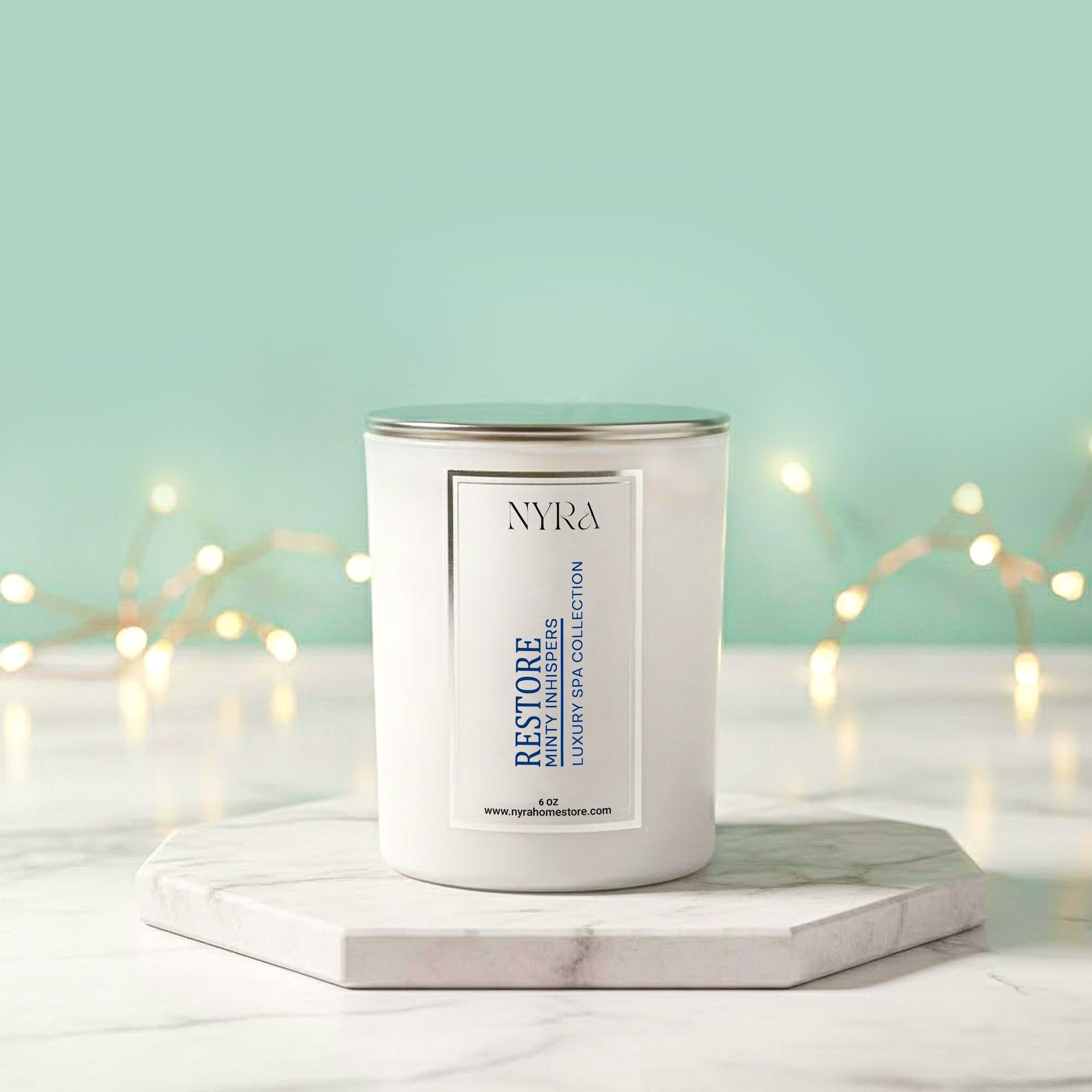 Luxe Blanc Restore Aromatic Essence Aroma Vessel Candle