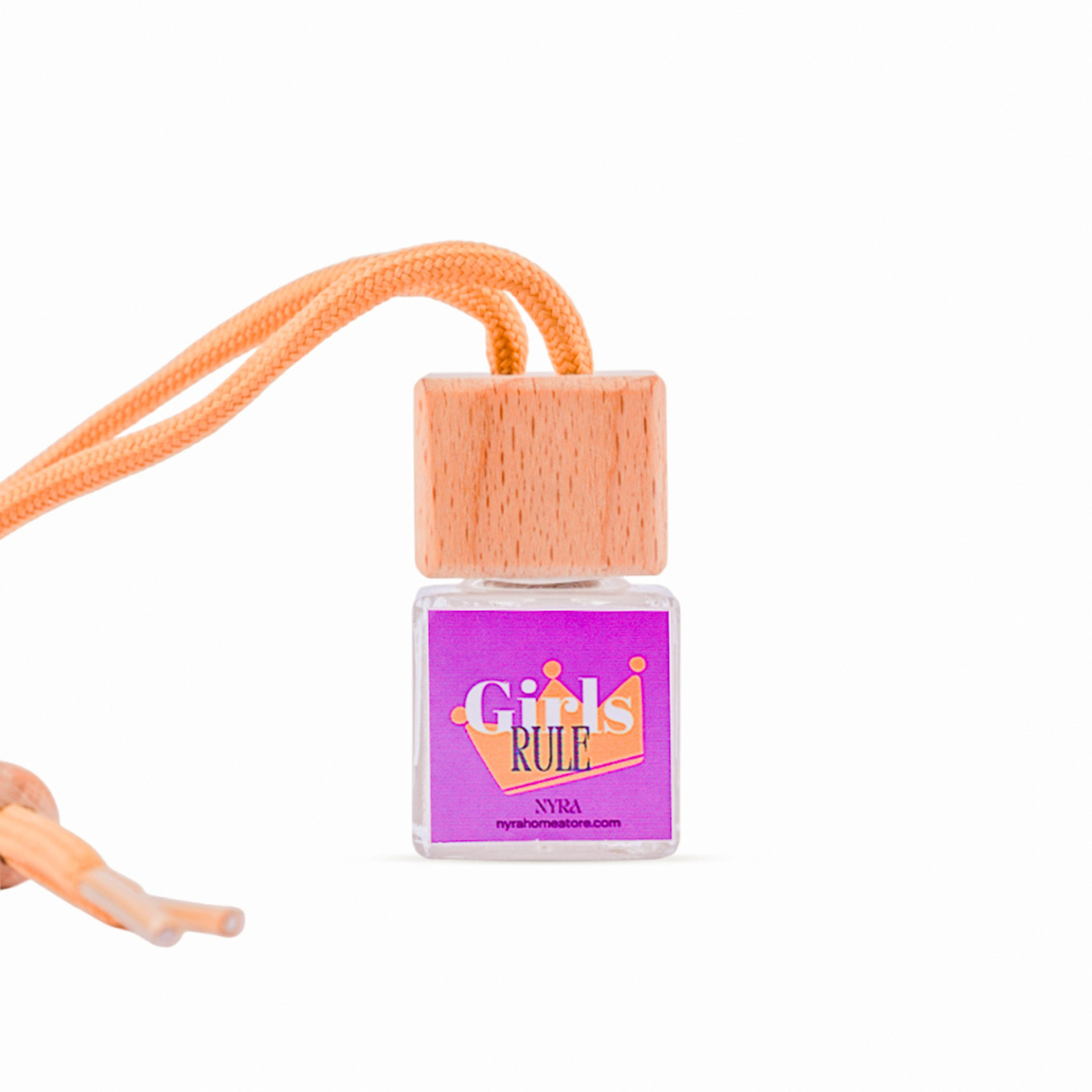 Girls Rule Car Diffuser | Long-Lasting Hanging Air Freshener