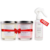Buy 2 Premium Candles – Get 1 Room & Linen Mist FREE | Nyra Offer
