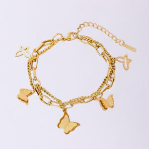 Butterfly Charm Bracelet