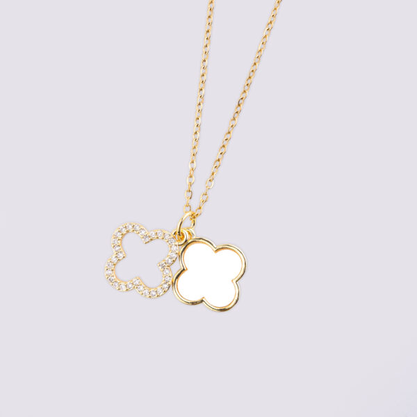 Double Clover Neck Piece