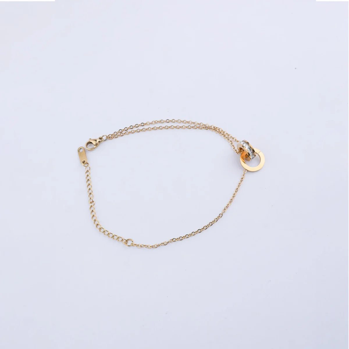 Interlinked Ring Bracelet - Image 3