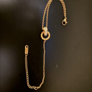 interlinked ring bracelet