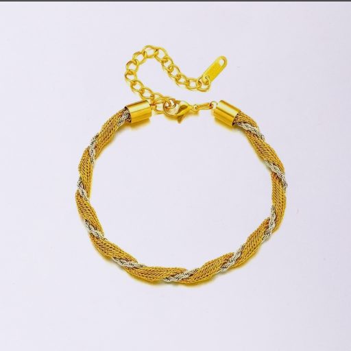 Gold & Silver Twisted Rope